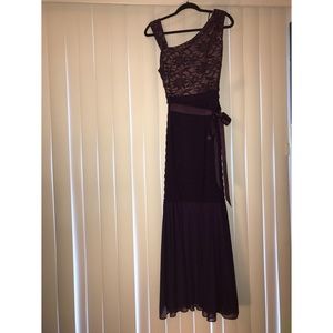 Elegant Deep Purple Dress